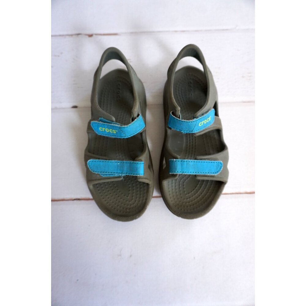 Crocs Kids' Swiftwater Wave Sandal Water Shoes - Size 12